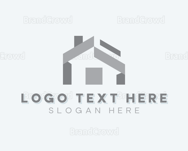 Roofing Property Roof Logo