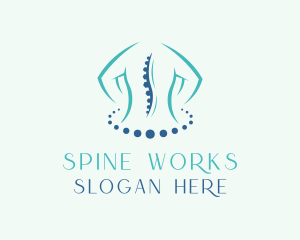 Spine - Spine Therapy Clinic logo design