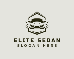 Sedan - Car Race Sedan logo design