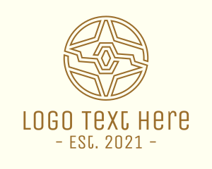 Financing - Bronze Intricate Relic logo design