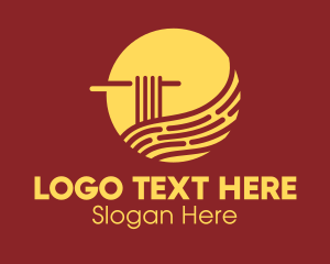 Chopstick Noodle Restaurant Logo
