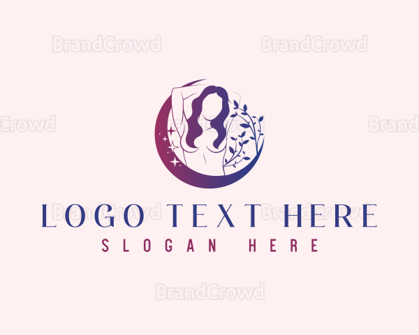 Female Beauty Wellness Logo