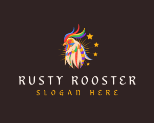 Philippine Mythical Rooster logo design