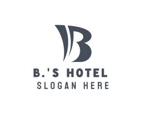 Generic Brand Company Letter B logo design