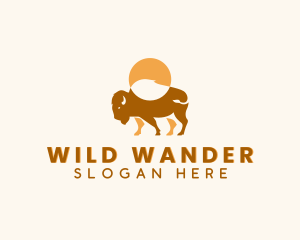 Wild Bison Livestock logo design