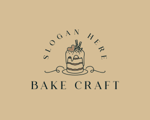 Sweets Cake Patisserie logo design