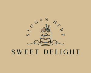 Sweets Cake Patisserie logo design