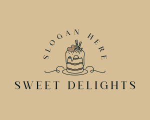 Sweets Cake Patisserie logo design