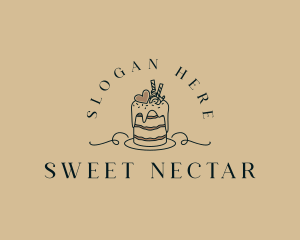 Sweets Cake Patisserie logo design