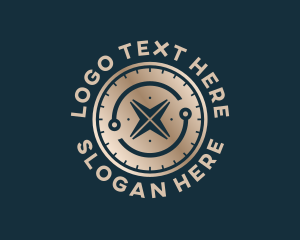 Digital - Cryptocurrency Tech Letter X logo design
