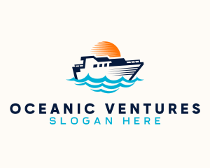 Cruise Getaway Travel logo design