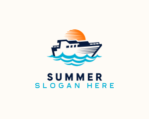 Cruise Getaway Travel logo design