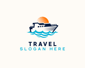 Cruise Getaway Travel logo design