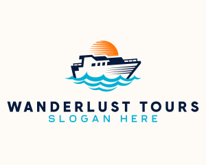 Cruise Getaway Travel logo design