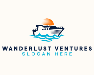 Cruise Getaway Travel logo design