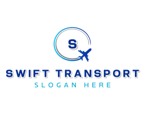 Plane Logistics Travel logo design