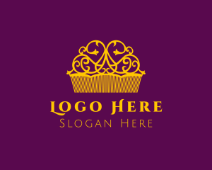 Royalty - Luxurious Queen Crown logo design