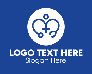 Medical Stethoscope Doctor logo design