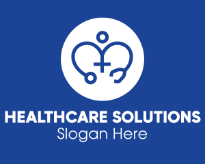 Physician - Medical Stethoscope Doctor logo design