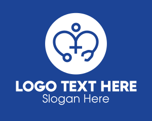 Hospital - Medical Stethoscope Doctor logo design