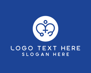 Medical Stethoscope Doctor logo design