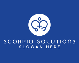 Medical Stethoscope Doctor logo design