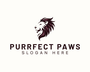 Lion Feline Corporate logo design