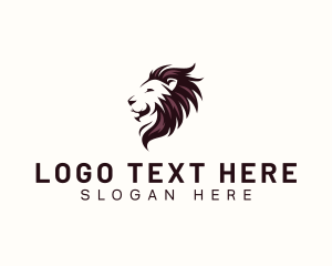 Zoology - Lion Feline Corporate logo design