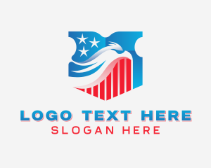 Veteran - USA Eagle Veteran logo design