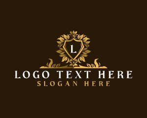 Gold - Elegant Luxury Crest logo design