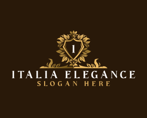 Elegant Luxury Crest logo design