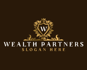 Elegant Luxury Crest logo design