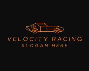 Automotive Racing Car logo design