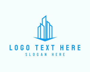 Real Estate - Real Estate Building Property logo design