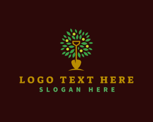 Landscape - Eco Shovel Garden logo design