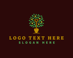 Eco - Eco Shovel Garden logo design