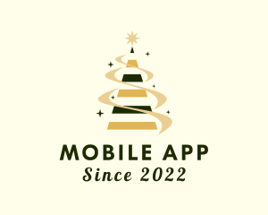 Christmas Tree - Christmas Star Tree logo design