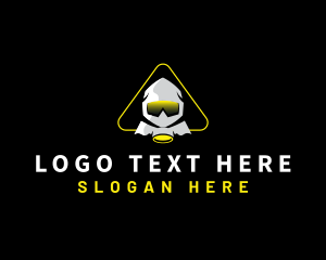 Cleaner - Toxic Gas Mask logo design