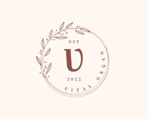 Natural Organic Spa logo design