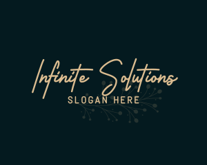 Elegant Floral Business Logo