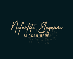 Elegant Floral Business logo design