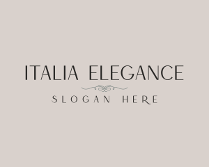 Elegant Business Store logo design