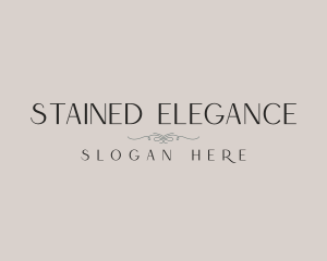 Elegant Business Store logo design