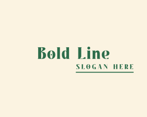 Underline - Modern Luxury Beauty logo design