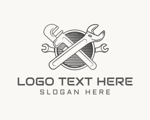 Tools - Gradient Mechanic Tools logo design