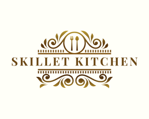 Kitchen Diner Restaurant logo design