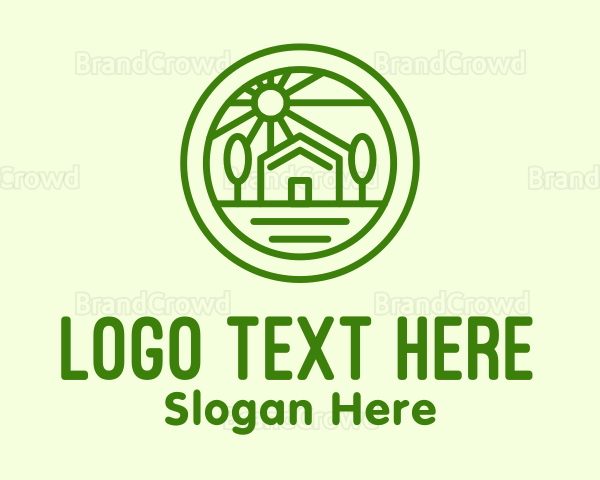 Eco Landscape Travel Villa Logo