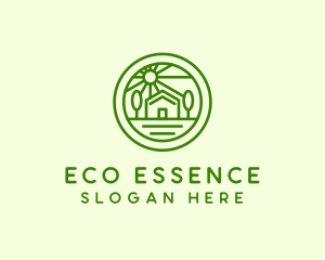 Eco Landscape Travel  logo design