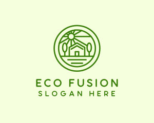 Eco Landscape Travel  logo design