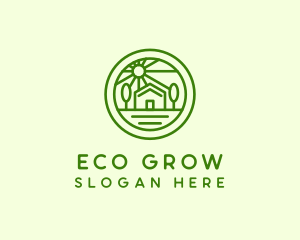 Eco Landscape Travel  logo design